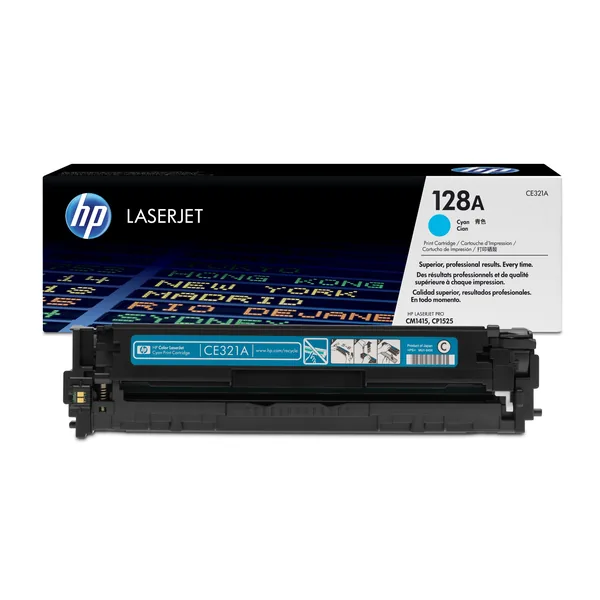 OEM HP 128A - CE321A Toner - Cyan