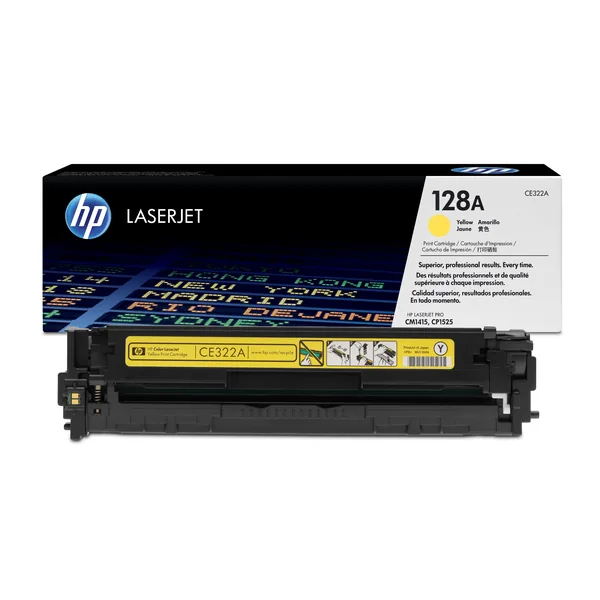 OEM HP 128A - CE322A Toner - Yellow