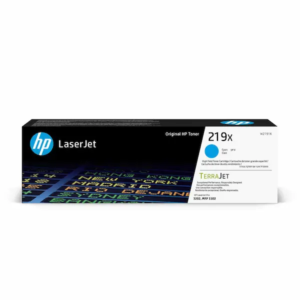 OEM HP 219X - (W2191X) Toner - Cyan